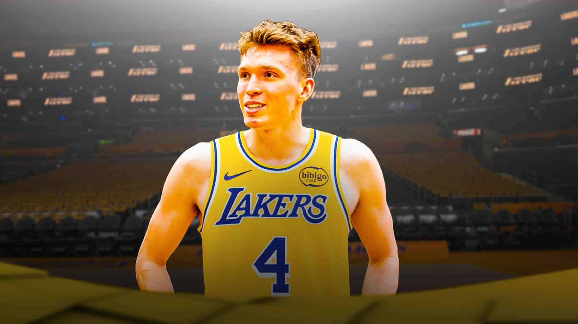 Los Angeles Lakers rookie Dalton Knecht Hall of Fame goals