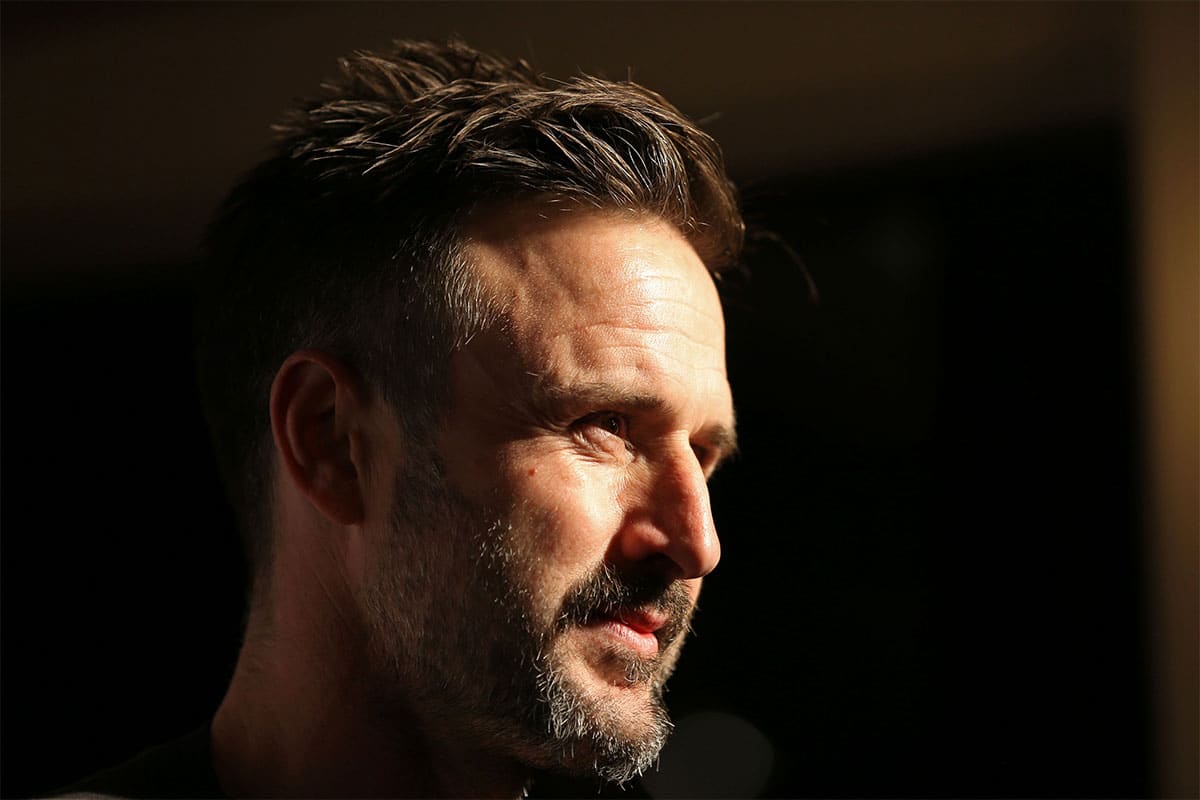 David Arquette at GQ Super Bowl party in 2013.