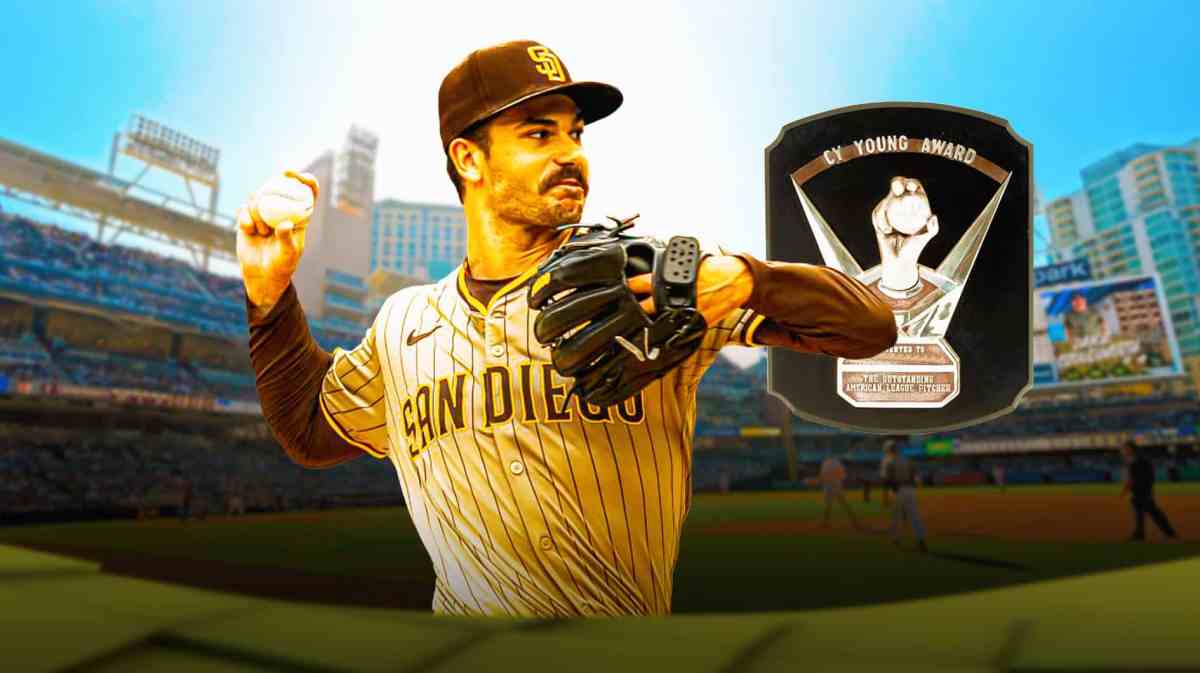 Dylan Cease,and the Cy Young trophy