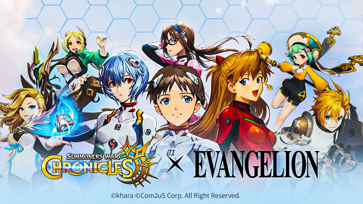 Evangelion Arrives on Summoners War: Chronicles