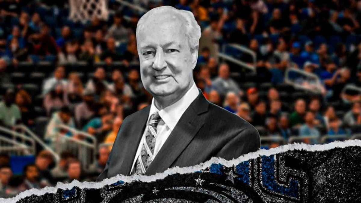 Pat Williams (Magic Co-Founder) in black and white color