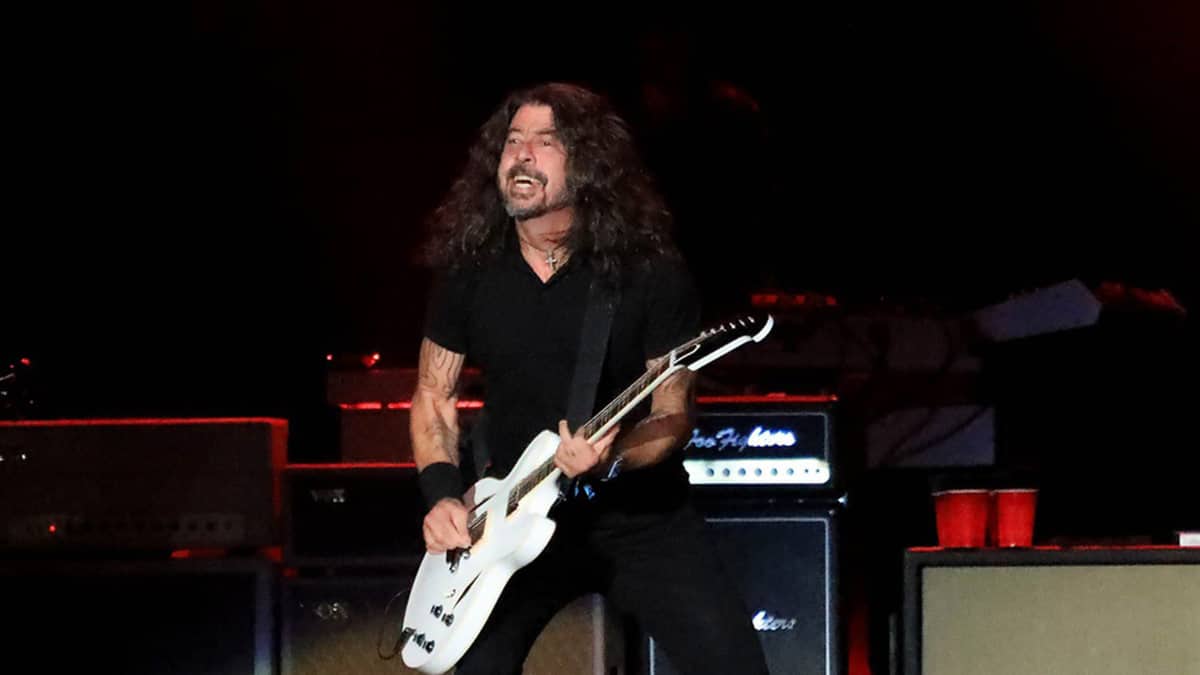 Foo Fighters' Dave Grohl performing on May 11, 2024.