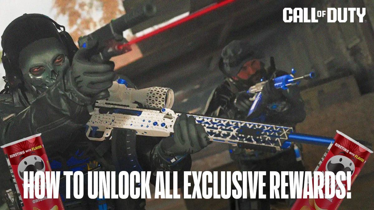 How To Get All The Pringles Rewards In Call of Duty