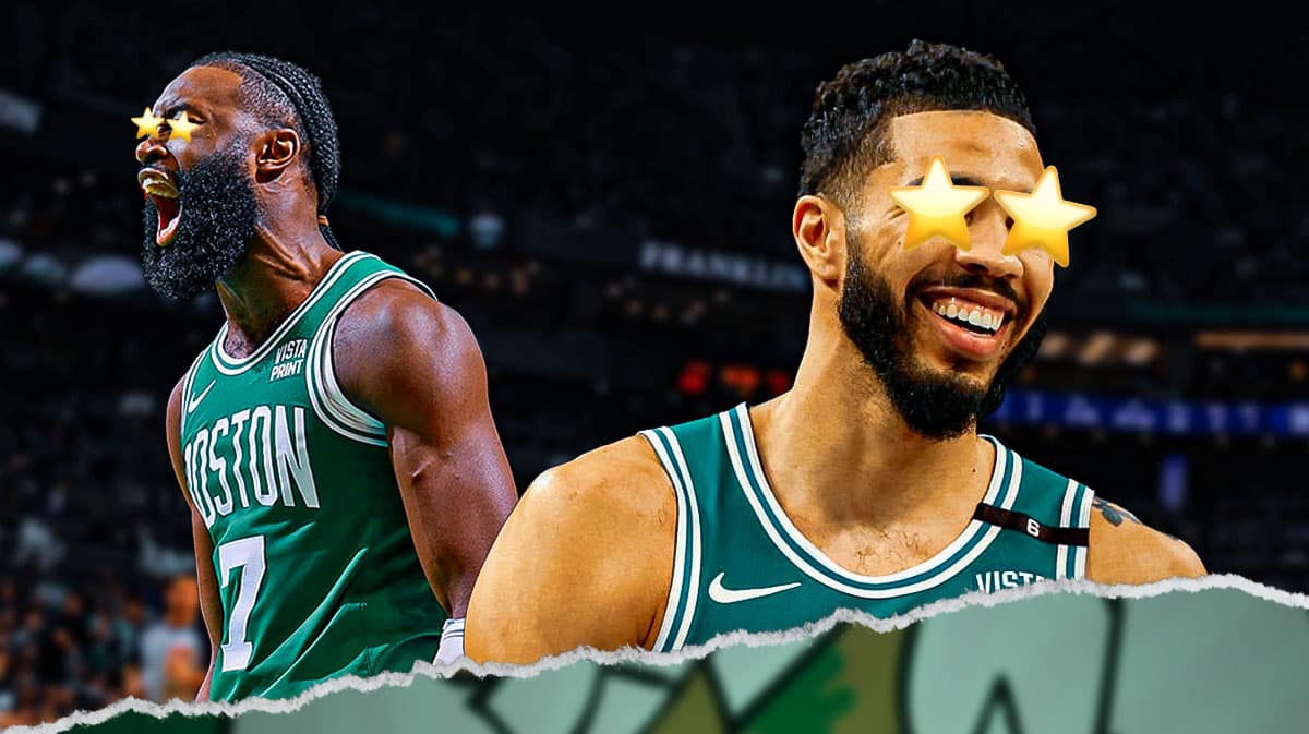 Jasyon Tatum, Jaylen Brown, Celtics, Tatum Celtics, Brown Celtics