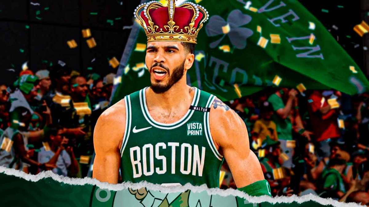 Celtics Jayson Tatum after NBA Finals win with Jaylen Brown against Mavericks