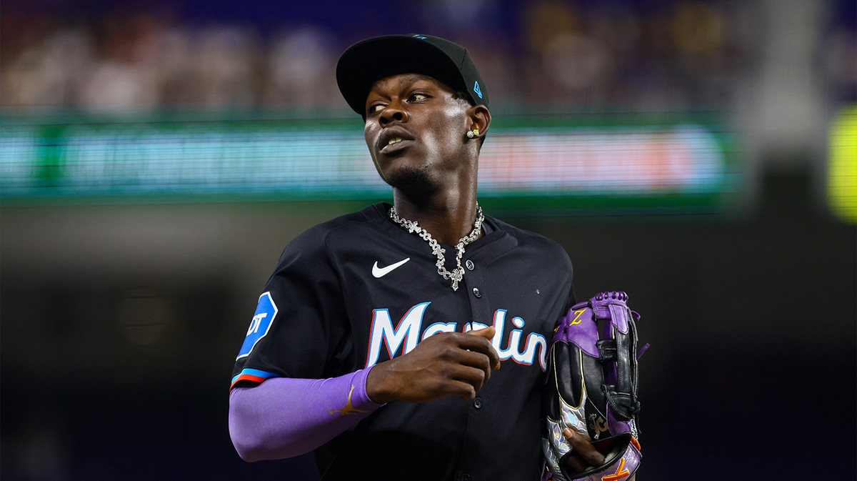 Miami Marlins player Jazz Chisholm Jr.