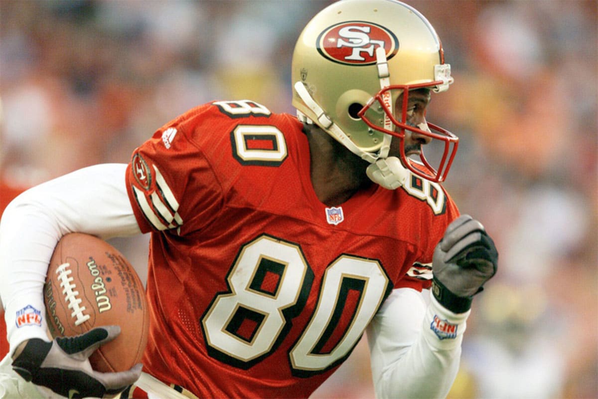 49ers great Jerry Rice