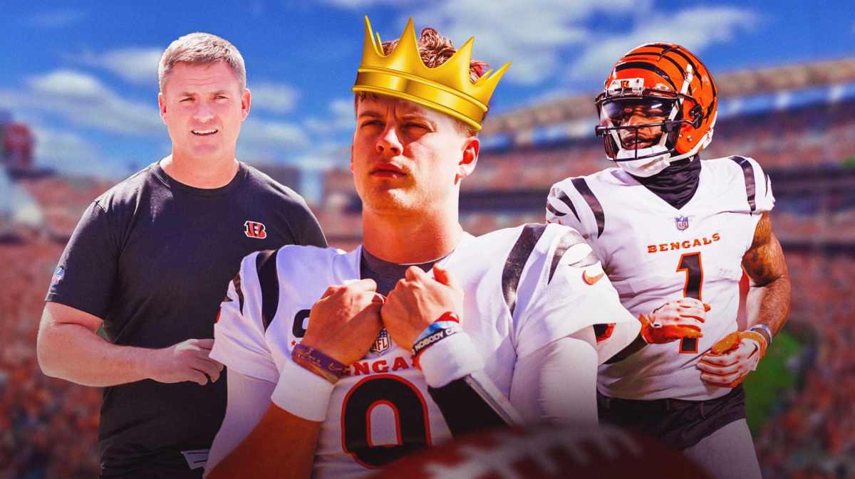 Bengals Joe Burrow Ja'Marr Chase and Zac Taylor amid Super Bowl run