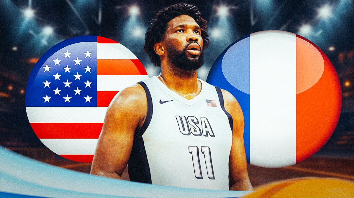 Joel Embiid heckled as he arrives in France for Olympics with Team USA