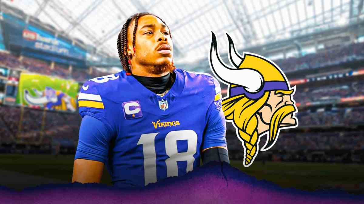 Vikings' Justin Jefferson reacts to father of baby case
