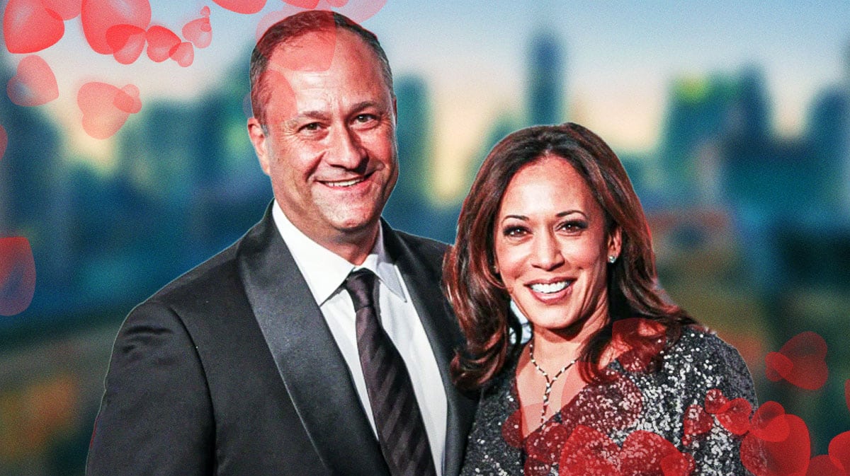 Doug Emhoff and Kamala Harris