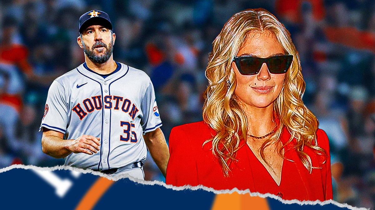 Kate Upton and Justin Verlander.