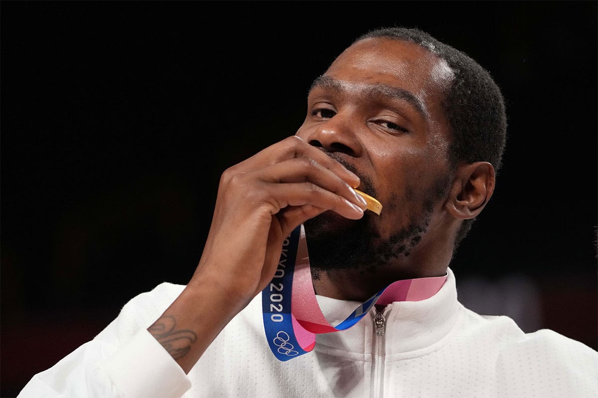 Kevin Durant 2020 Olympics gold medal