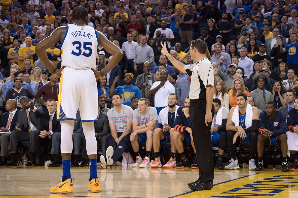Kevin Durant on the Warriors after signing as a free agent