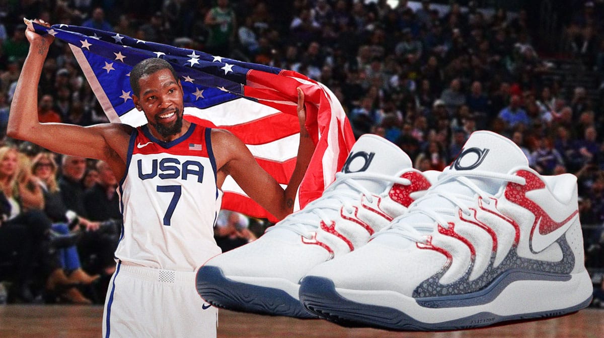 Kevin Durant debuts new Nike KD 17 USA