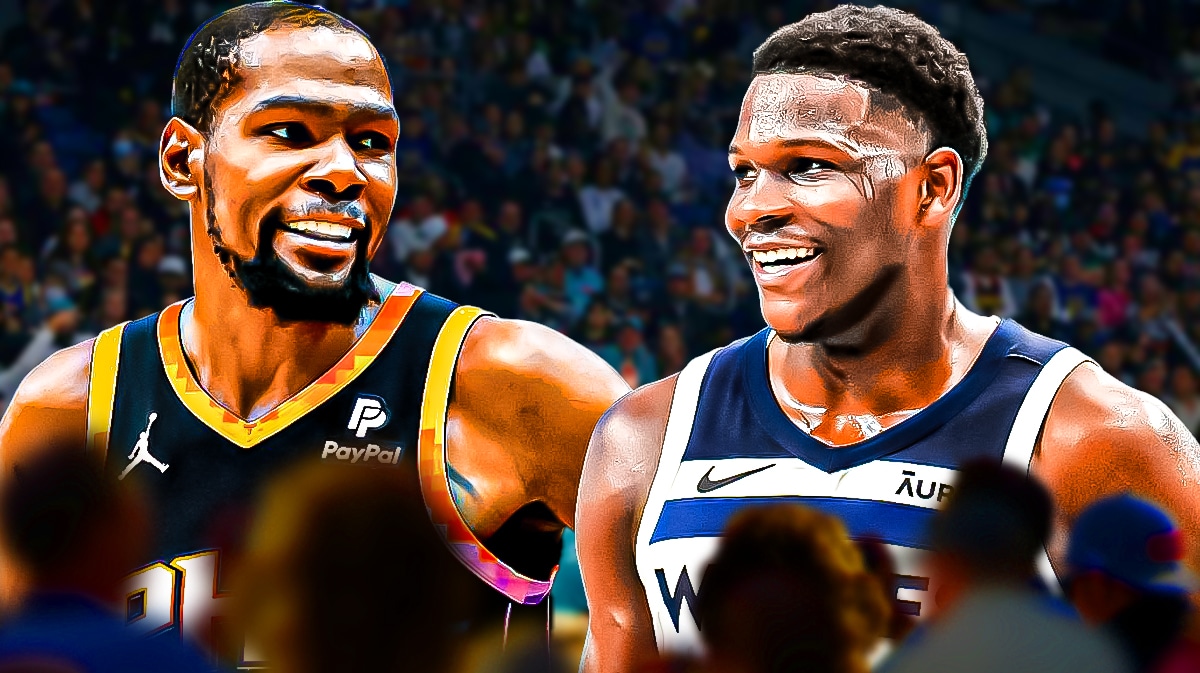 Kevin Durant, Anthony Edwards, Phoenix Suns, Minnesota Timberwolves