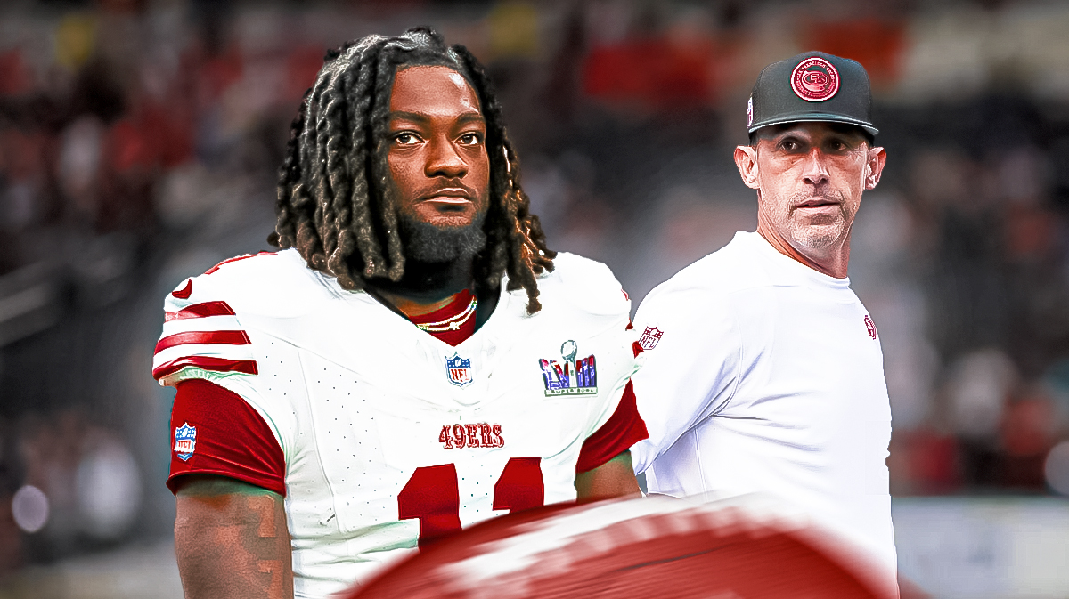Kyle Shanahan and John Lynch amid Brandon Aiyuk not attending 49ers training camp