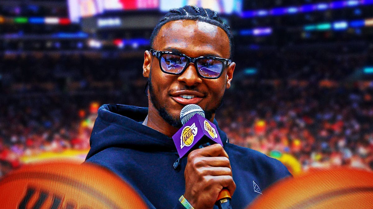 Lakers Bronny James Summer League contract LeBron press conference