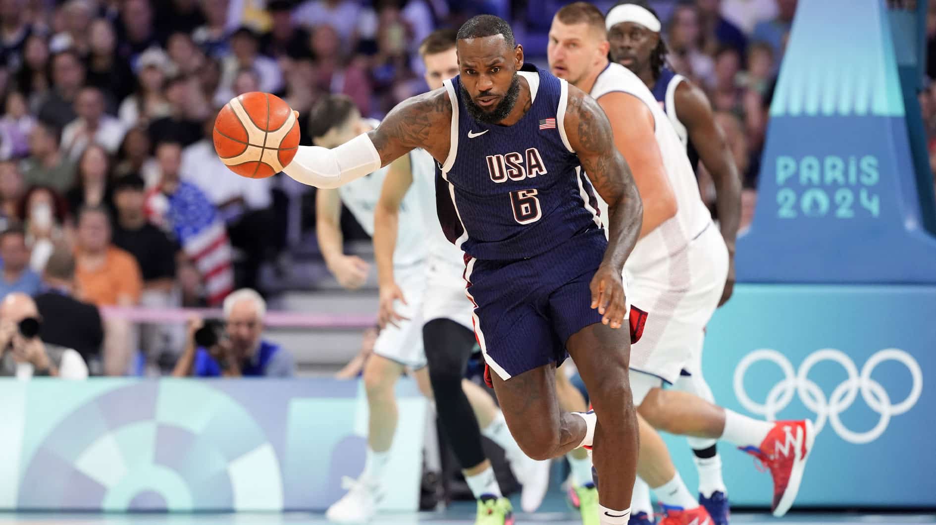 LeBron James, one of the greatest athletes ever, on Team USA during 2024 Paris Olympics