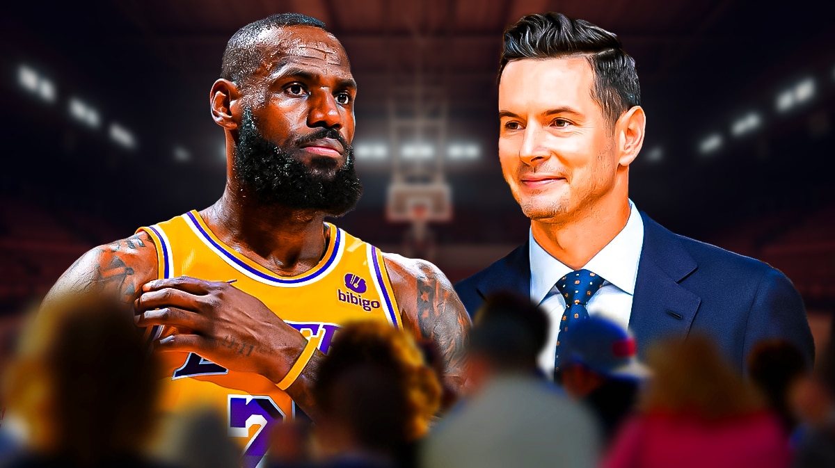 LeBron Grooming J.J. Redick for Head Coach of the Lakers