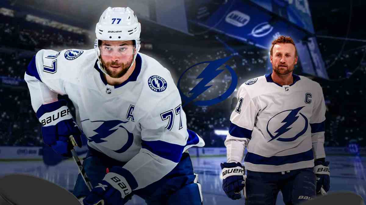 Lightning's Victor Hedman stands next to Steven Stamkos after Predators move in NHL Free Agency