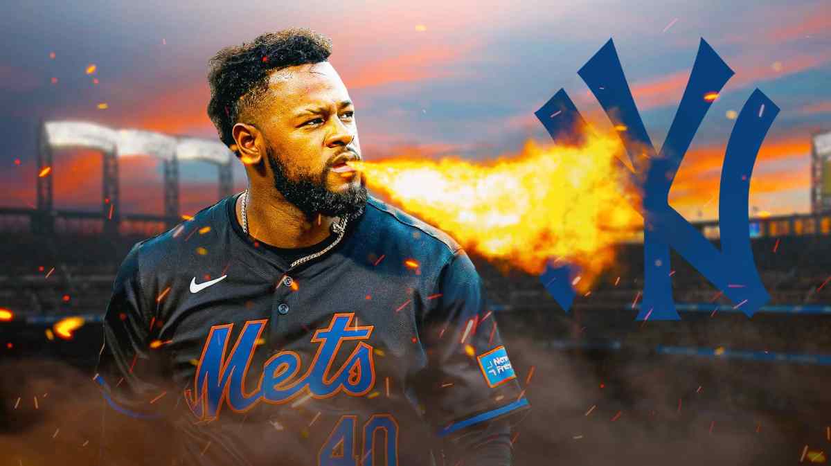 Mets pitcher Luis Severino breathing fire on Yankees