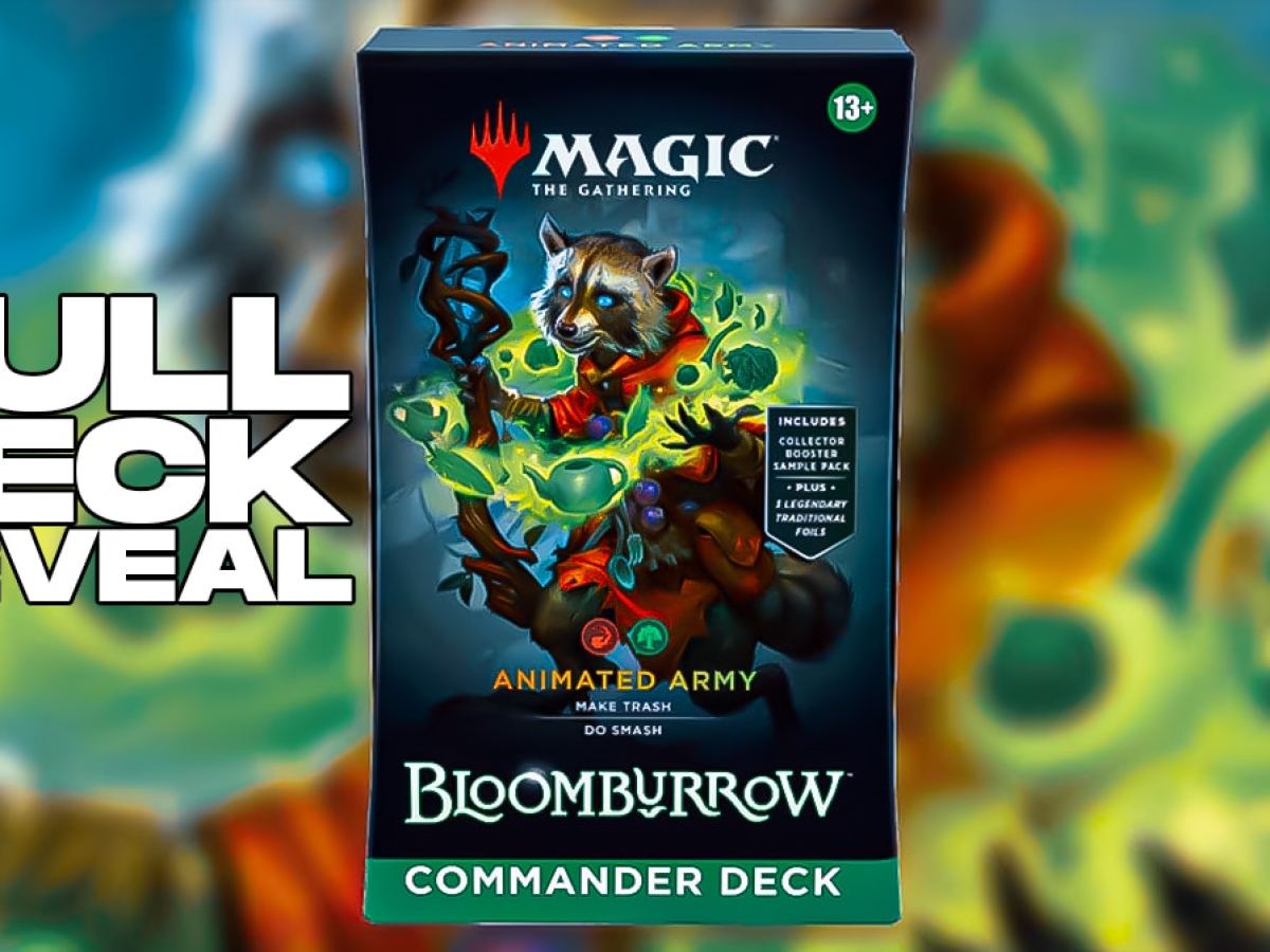 best mtg bloomburrow commander decks including rarity and card name MTG Bloomburrow - Animated Army