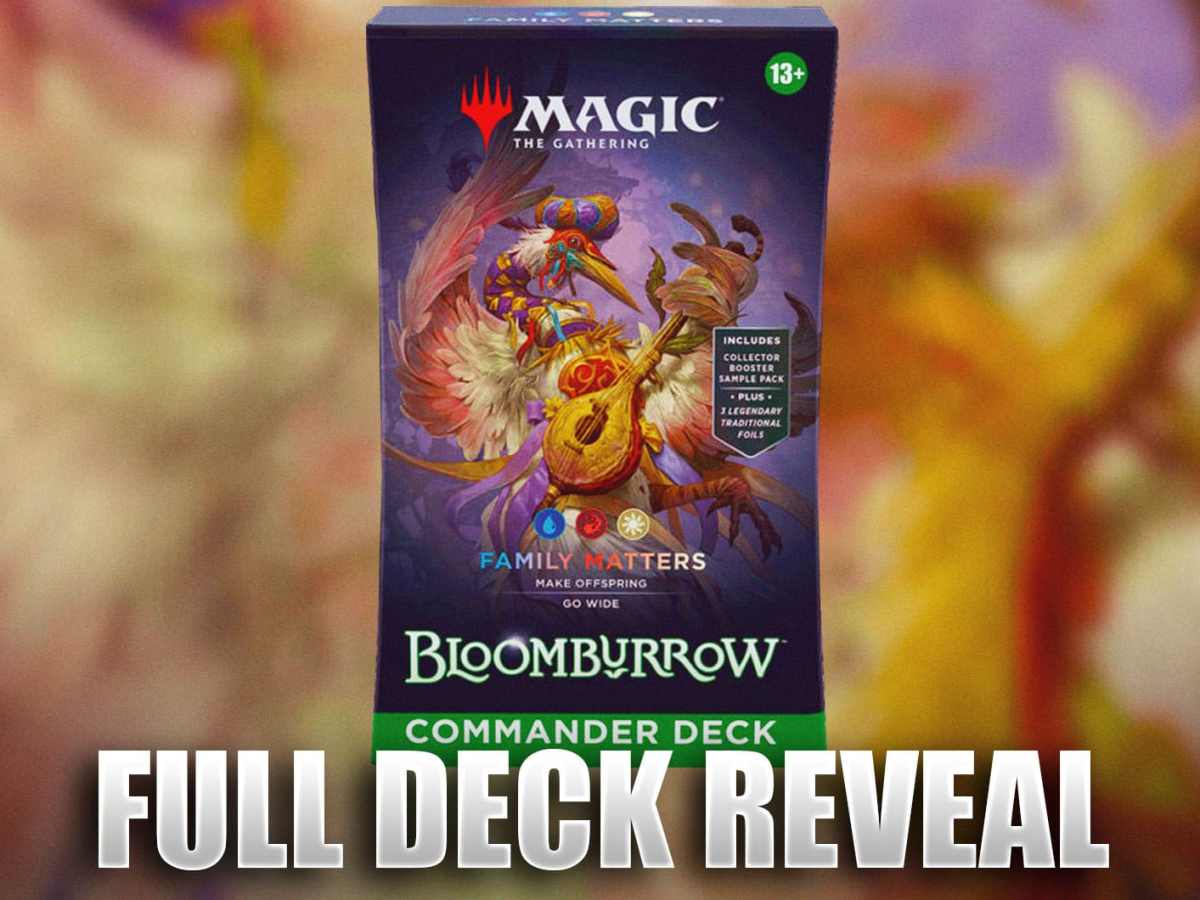 mtg bloomburrow commander decks family matters Deck Delight 1 Bloomburrow Commander Deck MTG Bloomburrow - Family Matters