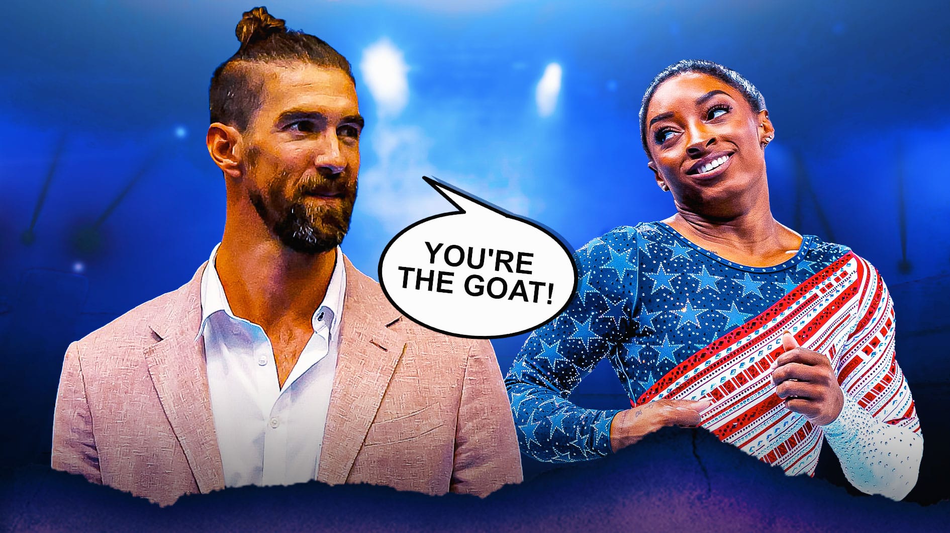 Michael Phelps hits Simone Biles with a 'GOAT alert' after Olympics gold