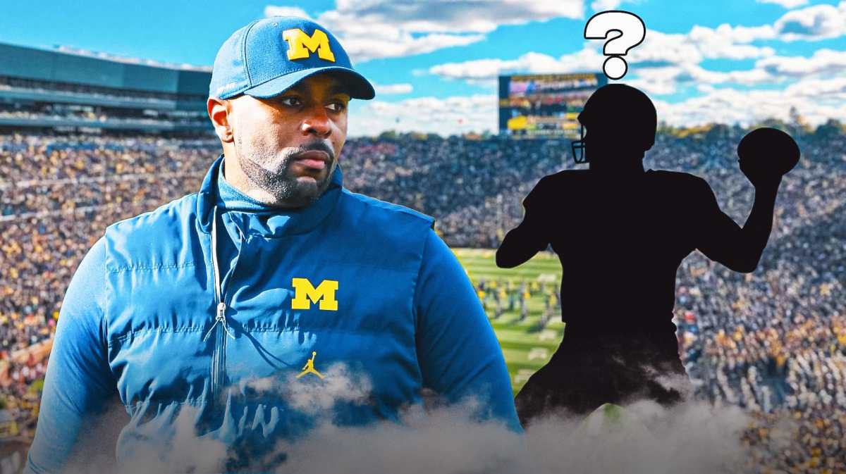Sherrone Moore shared his thoughts on what player could become a "beast" for Michigan.