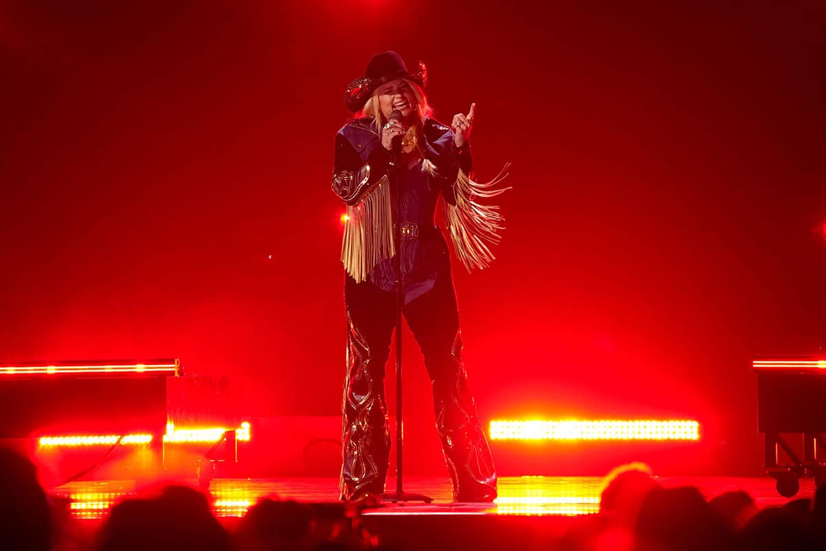Miranda Lambert performing at the ACM Awards in 2024.