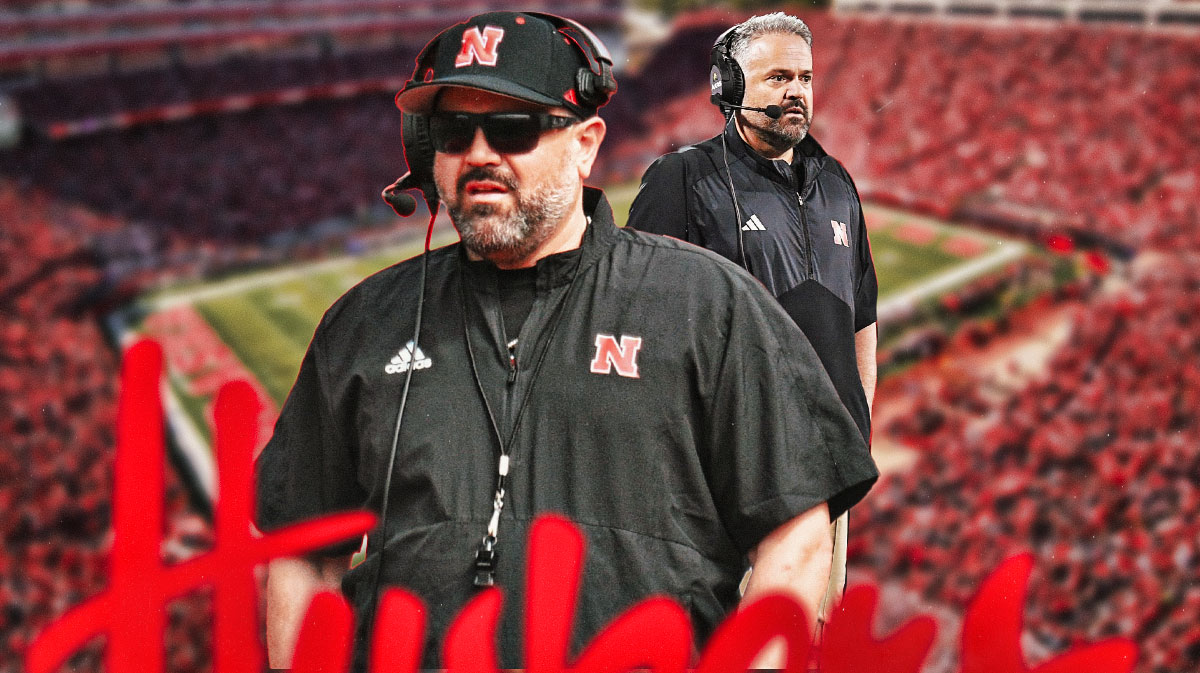 Nebraska football coach Matt Rhule