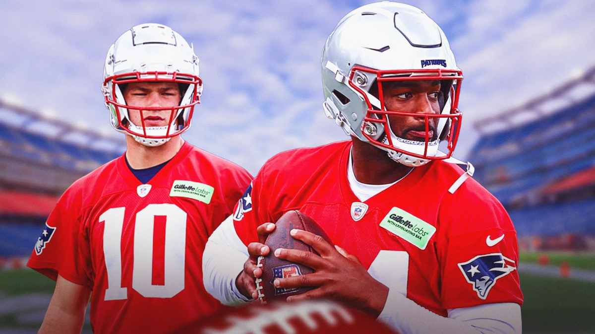 Drake Maye, Jacoby Brissett, Patriots