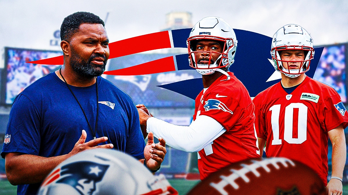 Jerod Mayo Clears The Air On Patriots' Jacoby Brissett, Drake Maye QB ...