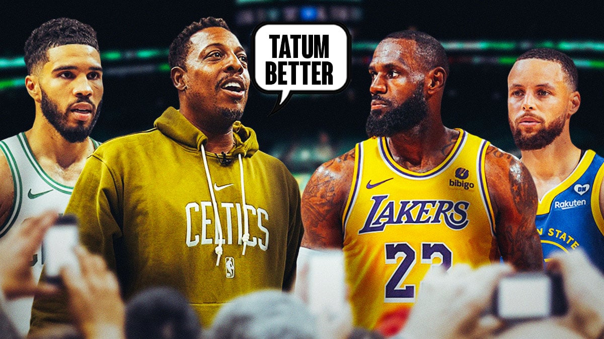 Jayson Tatum, Celtics, Paul Pierce, Pierce Celtics, Tatum Celtics