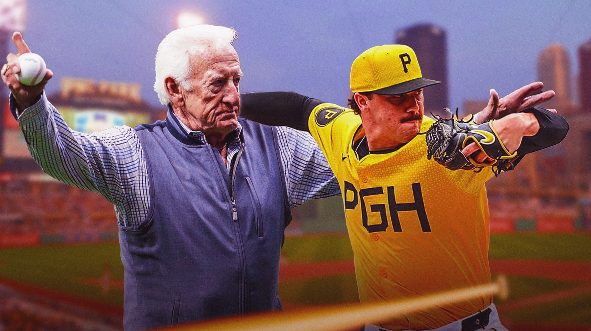 Pirates’ Paul Skenes’ ’legend’ request granted ahead of Brewers series