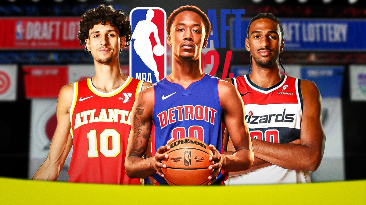 Pistons' Ron Holland II, Hawks' Zaccharie Risacher and Wizards' Alex Sarr