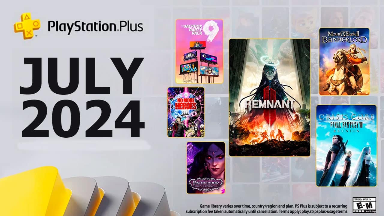 PlayStation Plus в июле 2024 года добавит Remnant 2, FF7 Reunion и многое другое.