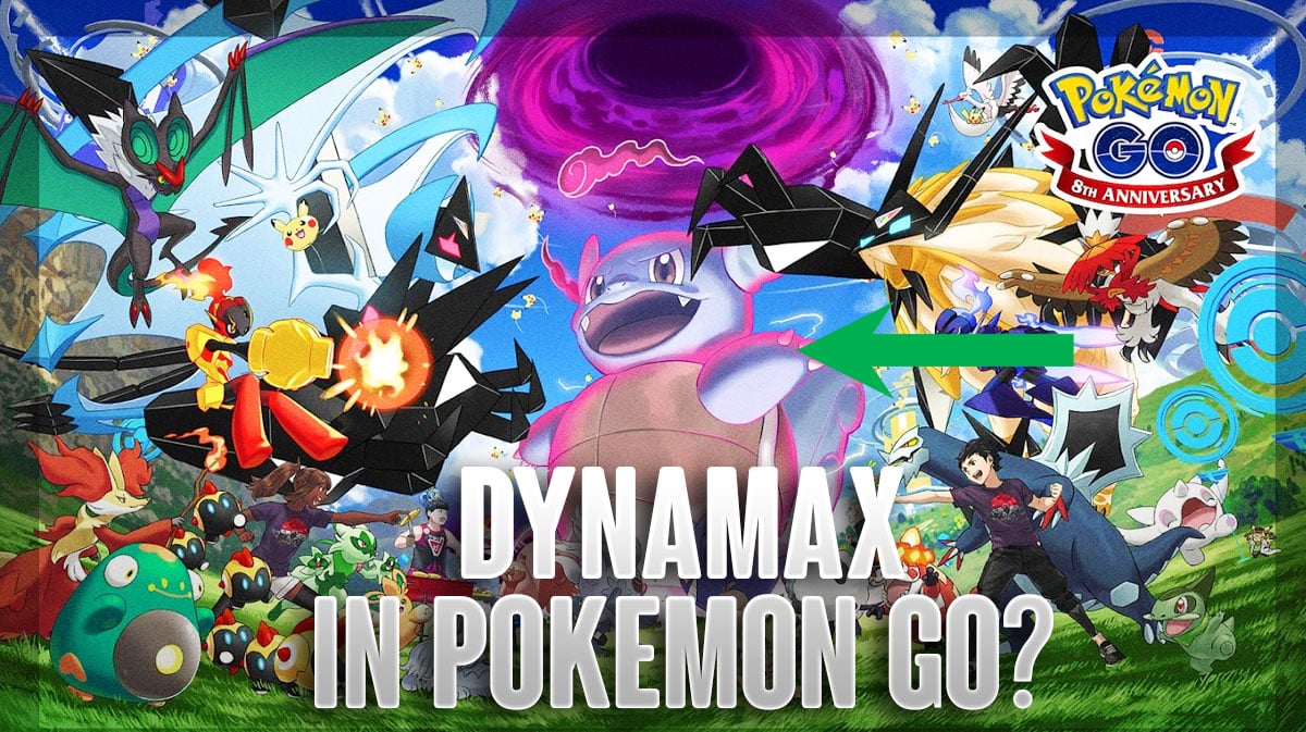 Pokemon GO дразнит Dynamax иллюстрацией к 8-летию