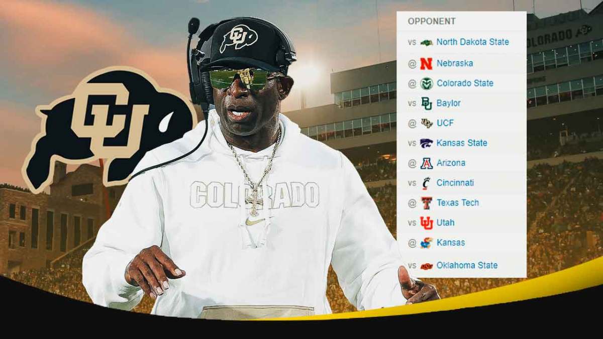 Deion Sanders, Colorado football, 2024 schedule