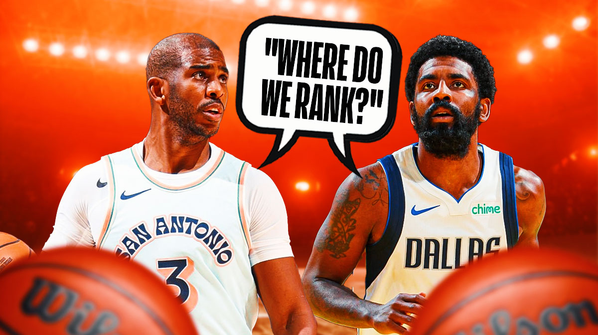 Chris Paul and Kyrie Irving.