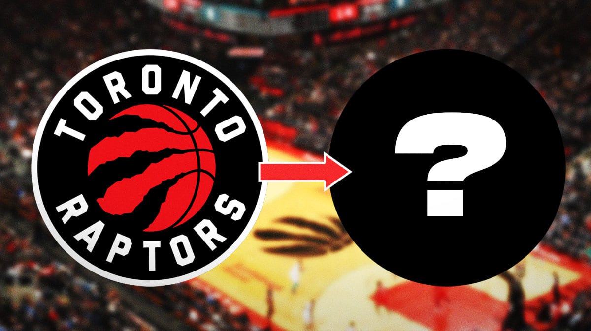 Raptors logo with new logo