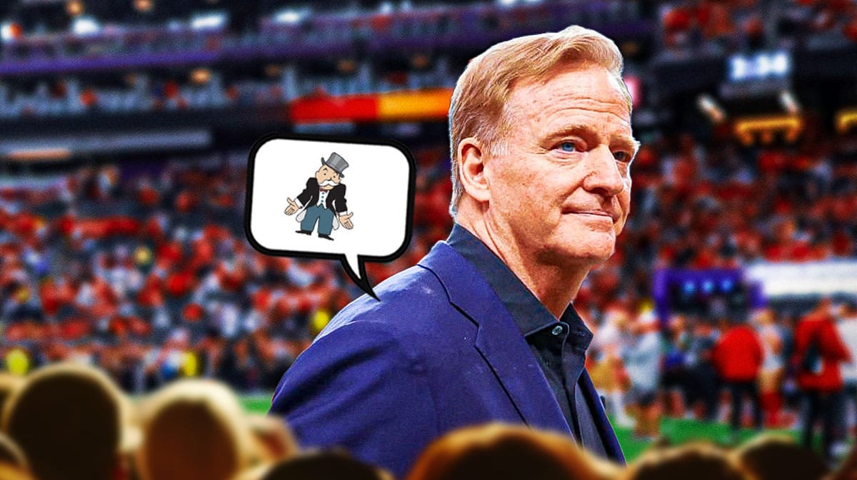 NFL commissioner Roger Goodell breaks silence on $4.7 billion Sunday ...