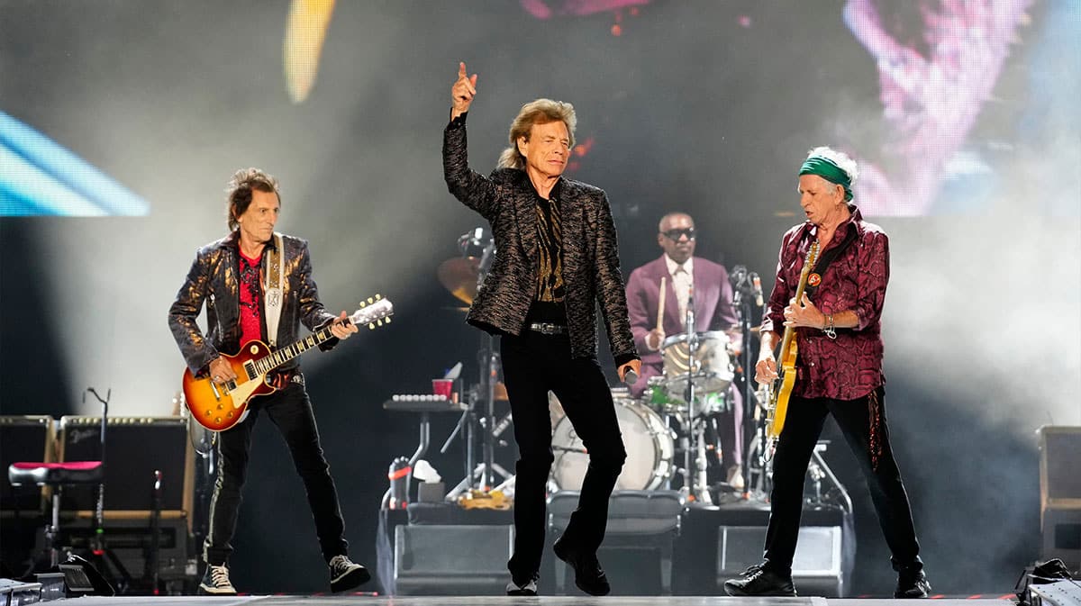 Rolling Stones perform at MetLife Stadium on May 23, 2024.