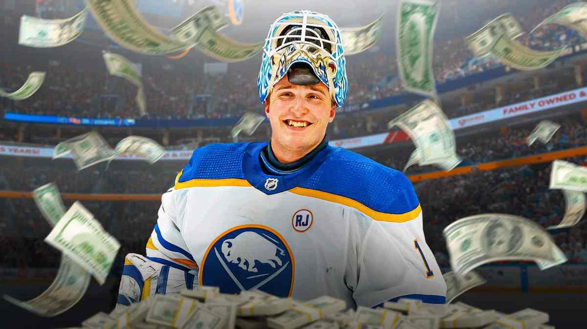 Ukko-Pekka Luukkonen getting a new Sabres contract in NHL Free Agency.