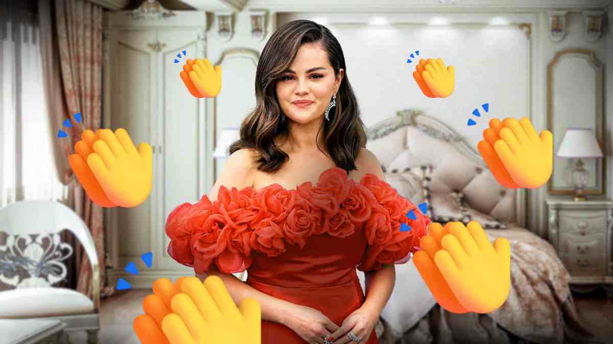 Selena Gomez and calp emojis