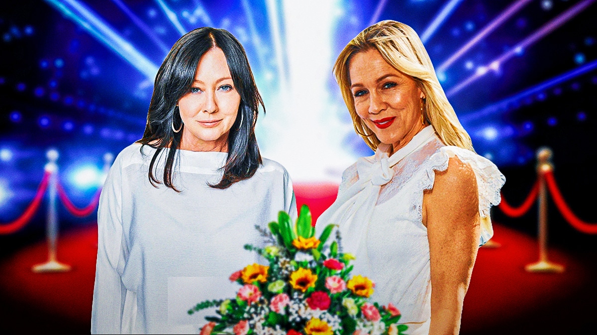 Shannen Doherty and Jennie Garth.