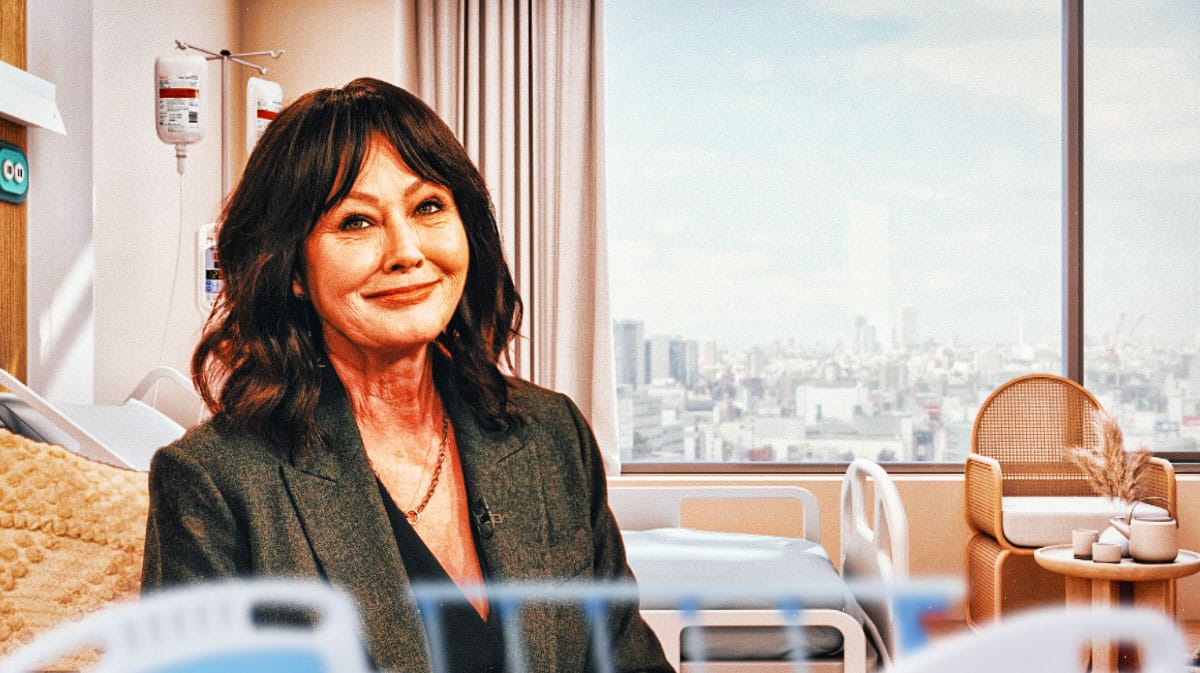 Shannen Doherty in hospital.
