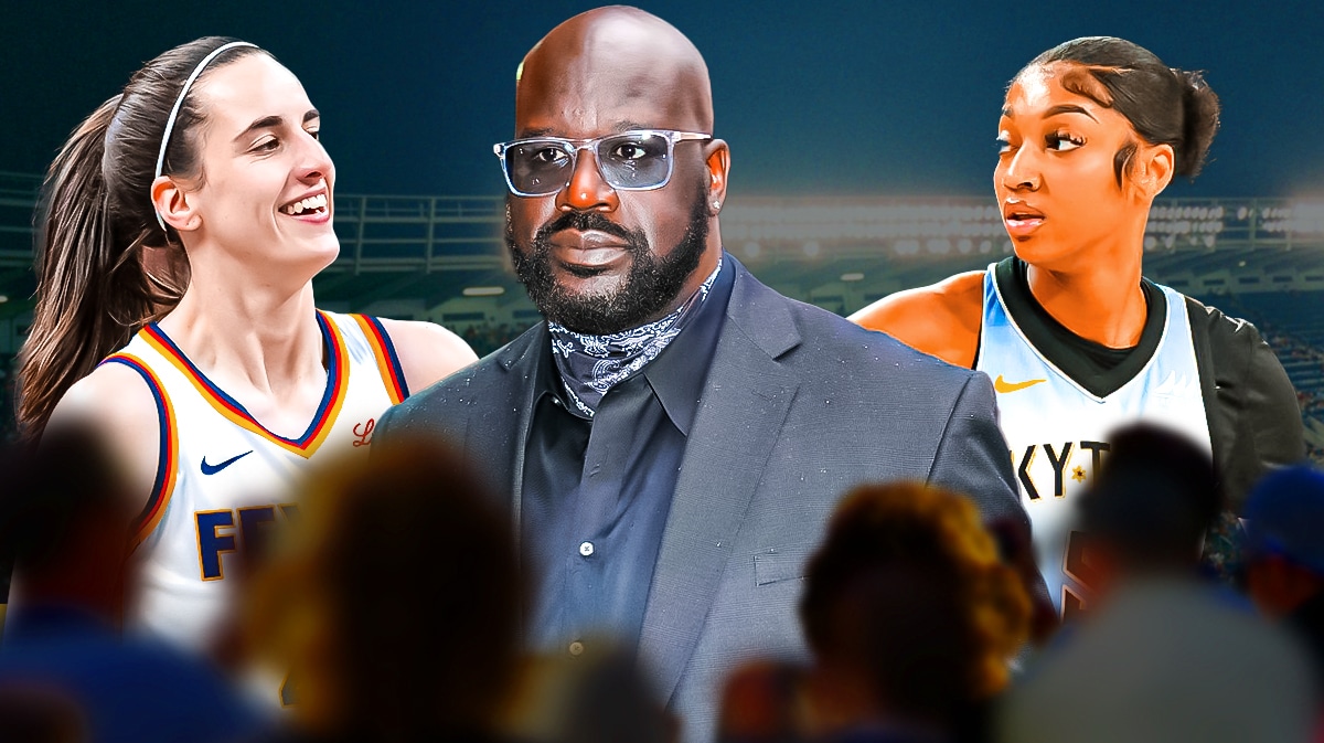 Shaquille O'Neal's intriguing take on Angel Reese vs. Caitlin Clark ...