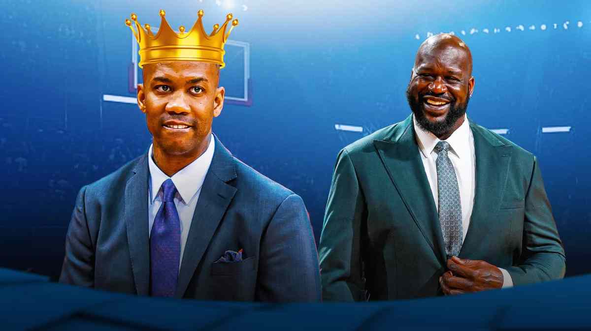Shaquille O'Neal and Stephon Marbury after Naismith Memorial Basketball Hall of Fame bid and Allen Iverson declaration
